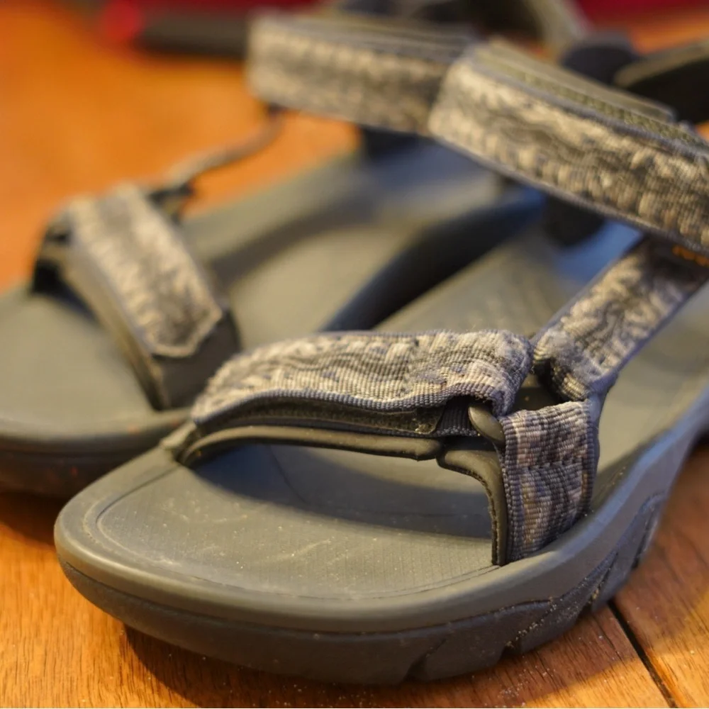 Teva Gray Men's Sandals - Picture 1 of 6